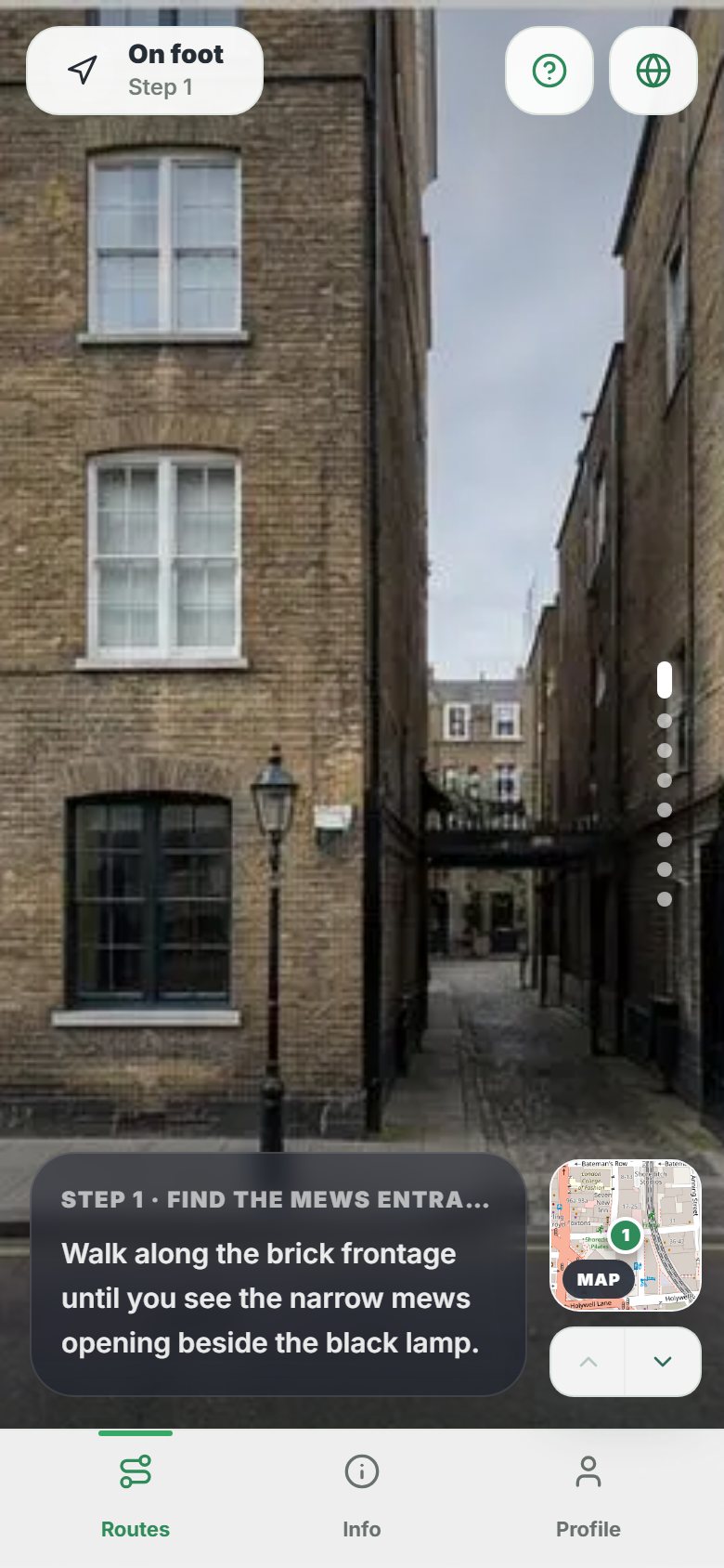 Shoreditch Mews Studio: Photo step